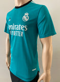 2021 - 2022 Real Madrid Third Shirt Vini Jr. 20 Champions Player Issue bnwt SIze M