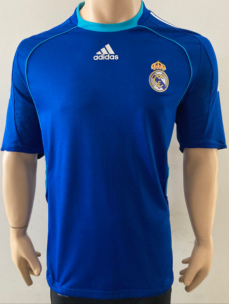 2008 - 2009 Real Madrid Away Shirt Player Issue Kitroom Size 10