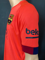 2014 - 2015 Barcelona Away Shirt Messi 10 Liga Player Issue Kitroom Size XL
