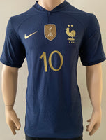 2022 World Cup France National Team Home Jersey Mbappe 10 Player Issue BNWT Multiple Sizes
