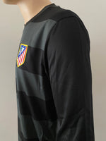 2012 - 2013 Atletico de Madrid Away Shirt Long Sleeve Player Issue Kitroom (S)
