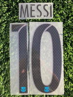 2015-2016 FC Barcelona Third kit Name Number set Messi Player Issue