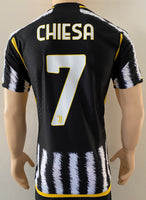 2023 - 2024 Juventus Local Shirt Chiesa (7) Player issue BNWT (M)
