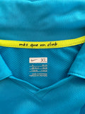 2007 - 2008 Barcelona Away Shirt Ronaldinho League version LFP Player Issue Kitroom SIze XL