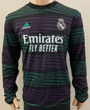 2022 - 2023  Real Madrid Pre-Match Sweatshirt Worn by Valverde 15