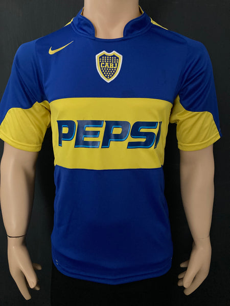 2004 Boca Juniors Home Shirt Size M