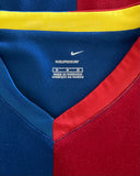 2006 - 2007 Barcelona Home Shirt Ronaldinho no sponsors Size M