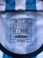 2023 Argentina Home kit Messi World Cup Champions Player issue Made in Argentina Size S BNWOT
