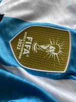 2023 Argentina Home kit Messi World Cup Champions Player issue Made in Argentina Size S BNWOT