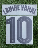 2025-2026 FC Barcelona Away kit Name Number set Lamine Yamal Player Issue Champions League