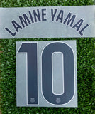 2025-2026 FC Barcelona Away Third kit Name Number set Lamine Yamal Player Issue La Liga