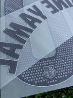 2025-2026 FC Barcelona Away Third kit Name Number set Lamine Yamal Player Issue La Liga