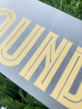 2024-2025 FC Barcelona Home kit Name Number set Kounde Player Issue Champions League