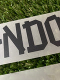 2012-2013 Borussia Dortmund BVB Home kit Name Number set Lewandowski
