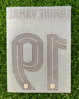 2024-2025 FC Barcelona Home kit Name Number set Lamine Yamal Kid Champions League