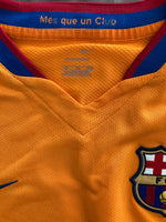 2006 - 2007 Barcelona FC Away SHirt Ronaldinho Long Sleeve (S)