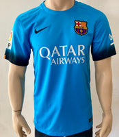 2015-2016 FC Barcelona Third Kit Messi La Liga
