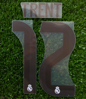 2025-2026 Real Madrid Home kit Number Name set Trent Alexander Arnold Player issue