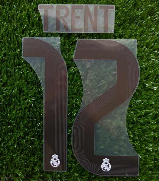 2025-2026 Real Madrid Home kit Number Name set Trent Alexander Arnold Player issue
