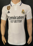 2022-2023 Real Madrid Home Shirt Vini Jr Player Issue Kitroom Size 4