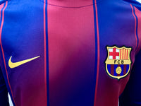 2025-2026 FC Barcelona Home kit Long Sleeve Size L