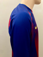 2025-2026 FC Barcelona Home kit Long Sleeve Size L