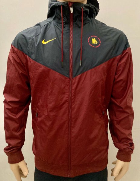2020-2021 Jacket AS Roma Lifestyle Windrunner Preowned Size M