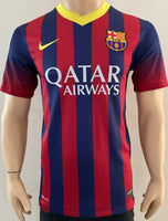 2013-2014 Barcelona Home Shirt Messi La Liga Pre Owned Multiple Sizes