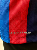 2022-2023 FC Barcelona Home Shirt Pablo Paez Gaviria “Gavi” Player Issue Kitroom Drake El Clasico Special Edition Mint Size M