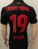 2024-2025 FC Barcelona Away kit Lamine Yamal Champions League Kitroom Player issue