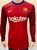 2020-2021 FC Barcelona Goalkeeper kit Long sleeve Kitroom Player issue