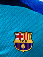 2022-2023 FC Barcelona Player Issue Training Top BNWT Size M