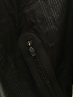 2020-2021 Real Madrid Crossover Y-3 Hooded Jacket Full Print Stripe Logo Black