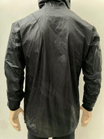 2020-2021 Real Madrid Crossover Y-3 Hooded Jacket Full Print Stripe Logo Black