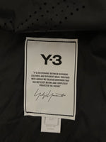 2020-2021 Real Madrid Crossover Y-3 Hooded Jacket Full Print Stripe Logo Black