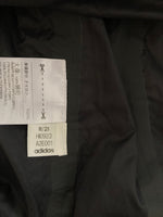 2020-2021 Real Madrid Crossover Y-3 Hooded Jacket Full Print Stripe Logo Black