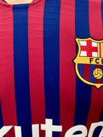 2018-2019 FC Barcelona Home Shirt Coutinho Champions League Kitroom Player Issue