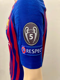 2018-2019 FC Barcelona Home Shirt Coutinho Champions League Kitroom Player Issue