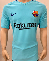 2017-2018 FC Barcelona Away Shirt Umtiti La Liga Kitroom Player Issue