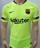 2018-2019 FC Barcelona Away Shirt Coutinho La Liga Kitroom Player Issue