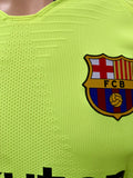 2018-2019 FC Barcelona Away Shirt Coutinho La Liga Kitroom Player Issue