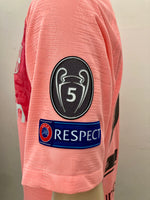2018-2019 FC Barcelona Third Shirt Umtiti Champions League Kitroom Player Issue