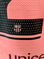 2018-2019 FC Barcelona Third Shirt Umtiti Champions League Kitroom Player Issue