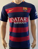 2015 - 2016 Barcelona Home Shirt, Dani Alves (S) Used