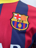 2013-2014 Barcelona Home shirt Neymar Jr LFP League BNWT Size L