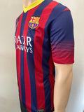 2013-2014 Barcelona Home shirt Neymar Jr LFP League BNWT Size L