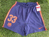 2009 - 2010 FC Barcelona Short Marc Muniesa 33 Player Issue Kitroom Match Away L