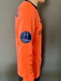 2009 2010  Barcelona away shirt long sleeve player issue printed tag kitroom Ibrahimovic