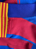 2018 FC Barcelona Home Shirt Special Edition Mashup Player Issue 20th Anniversary Preowned Size XXL fitted