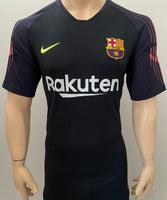 2018-2019 FC Barcelona Goalkeeper Shirt Short Sleeve Player Issue BNWOT Size L fitted